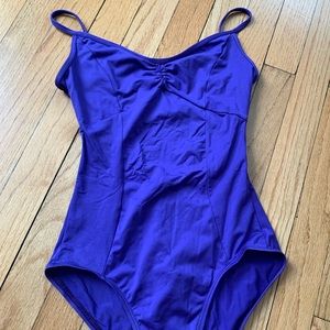 Purple simple leotard/bodysuit